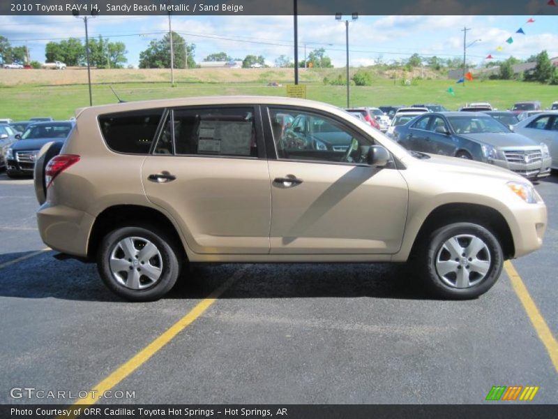 Sandy Beach Metallic / Sand Beige 2010 Toyota RAV4 I4