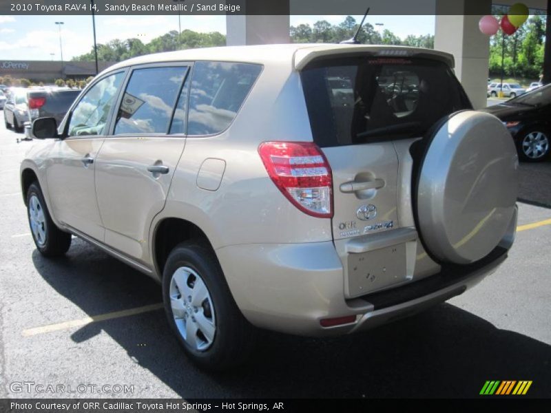 Sandy Beach Metallic / Sand Beige 2010 Toyota RAV4 I4