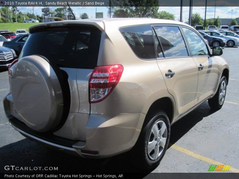 Sandy Beach Metallic / Sand Beige 2010 Toyota RAV4 I4