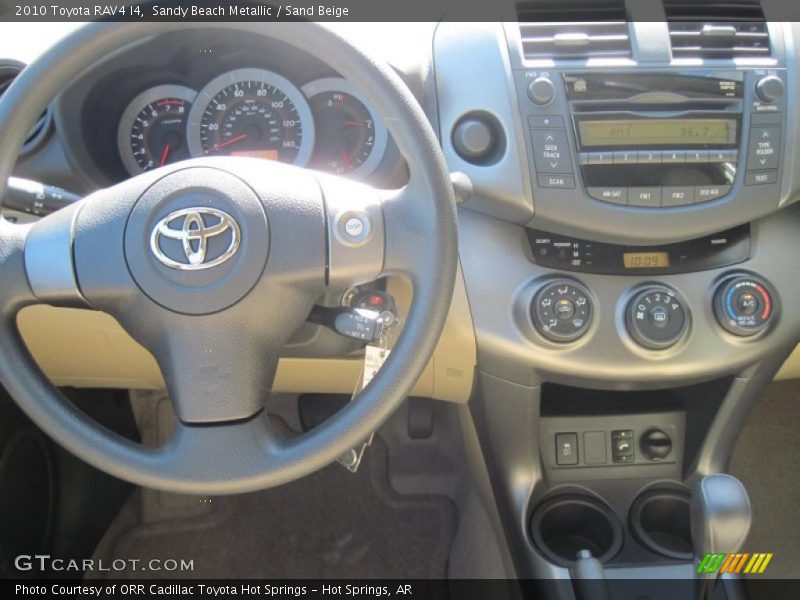 Sandy Beach Metallic / Sand Beige 2010 Toyota RAV4 I4