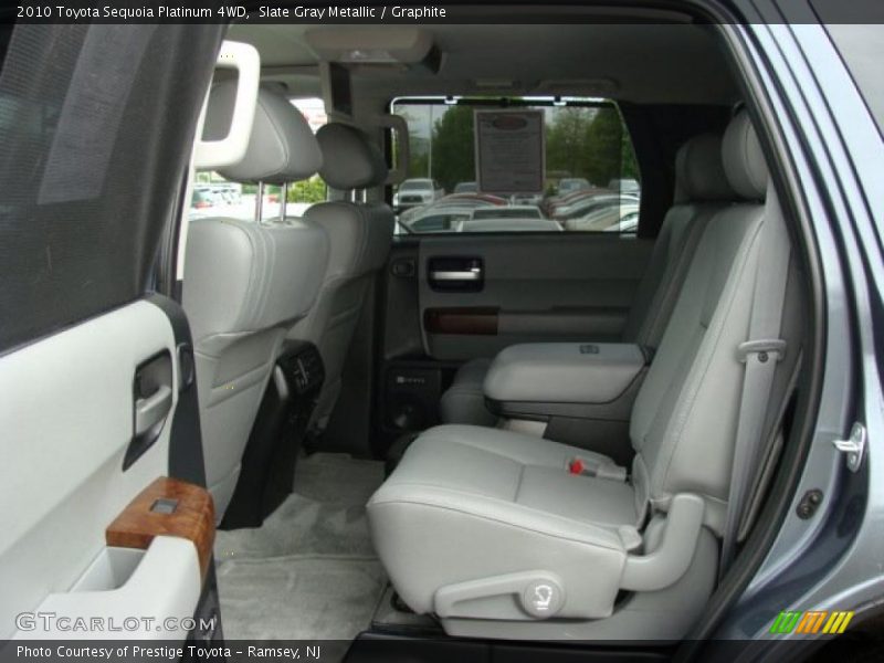 Slate Gray Metallic / Graphite 2010 Toyota Sequoia Platinum 4WD