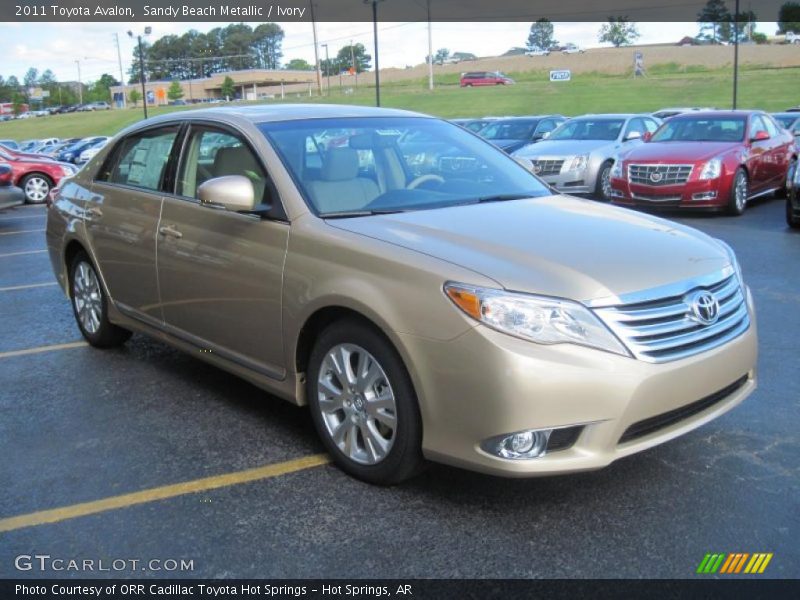 Sandy Beach Metallic / Ivory 2011 Toyota Avalon