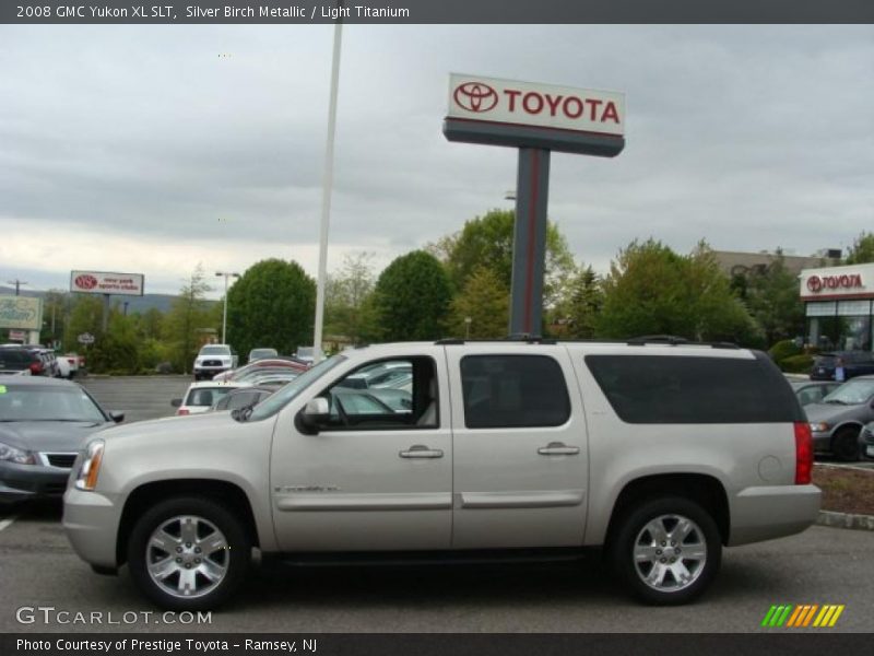 Silver Birch Metallic / Light Titanium 2008 GMC Yukon XL SLT