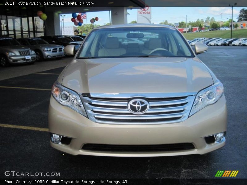 Sandy Beach Metallic / Ivory 2011 Toyota Avalon