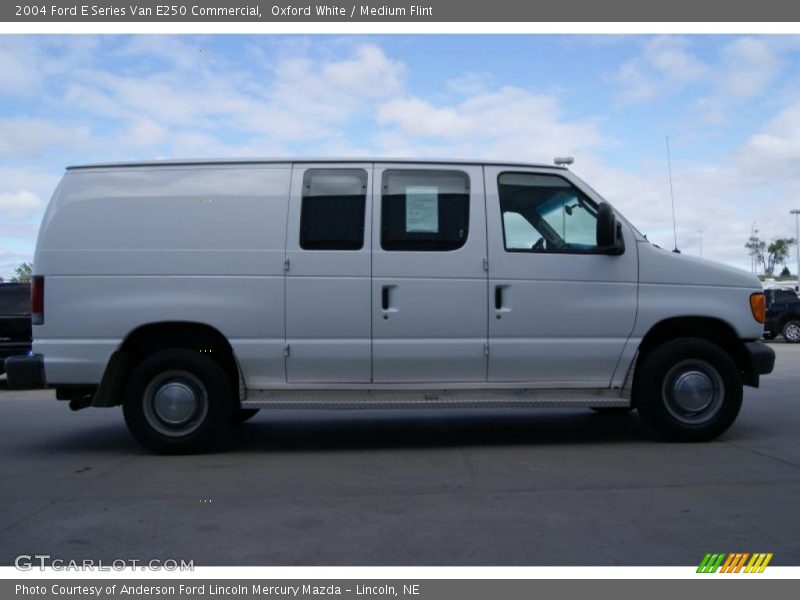 Oxford White / Medium Flint 2004 Ford E Series Van E250 Commercial