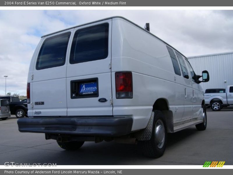 Oxford White / Medium Flint 2004 Ford E Series Van E250 Commercial