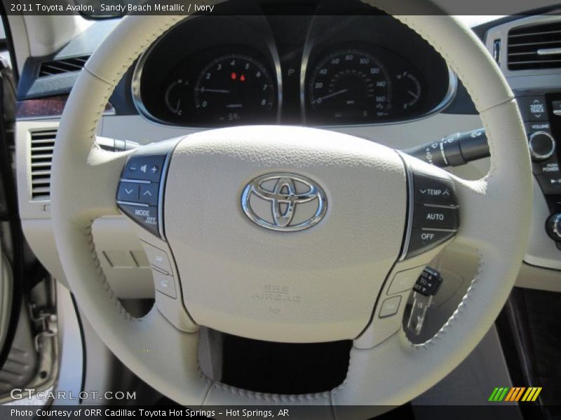 Sandy Beach Metallic / Ivory 2011 Toyota Avalon