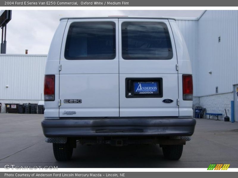 Oxford White / Medium Flint 2004 Ford E Series Van E250 Commercial