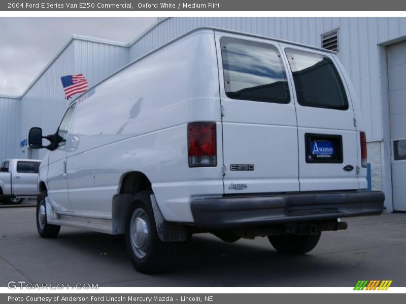 Oxford White / Medium Flint 2004 Ford E Series Van E250 Commercial