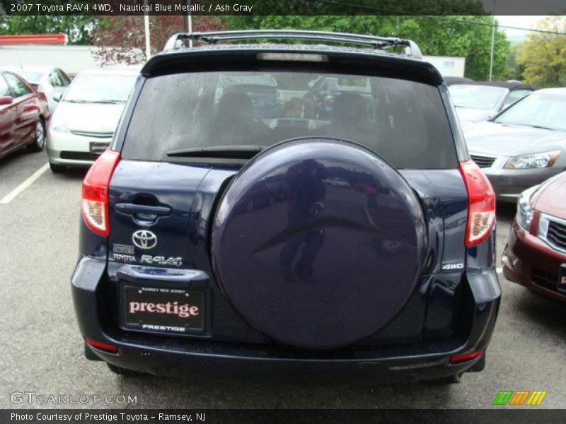 Nautical Blue Metallic / Ash Gray 2007 Toyota RAV4 4WD