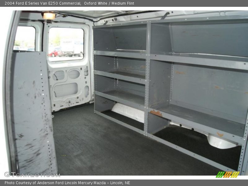 Oxford White / Medium Flint 2004 Ford E Series Van E250 Commercial
