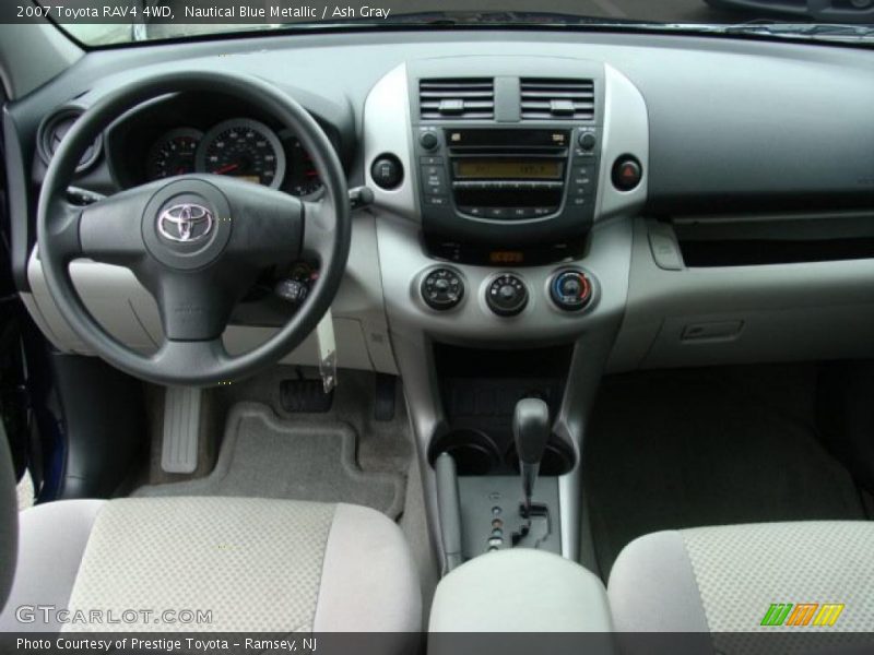 Nautical Blue Metallic / Ash Gray 2007 Toyota RAV4 4WD