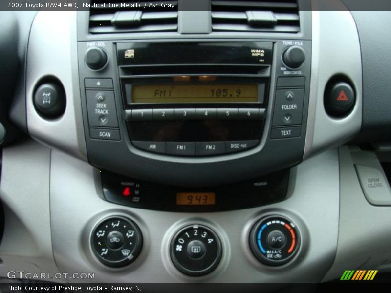 Nautical Blue Metallic / Ash Gray 2007 Toyota RAV4 4WD