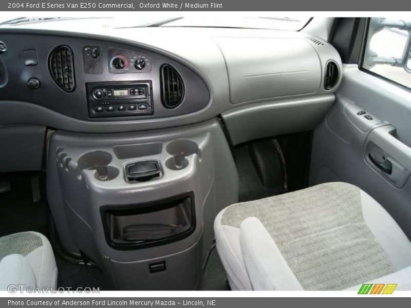 Oxford White / Medium Flint 2004 Ford E Series Van E250 Commercial