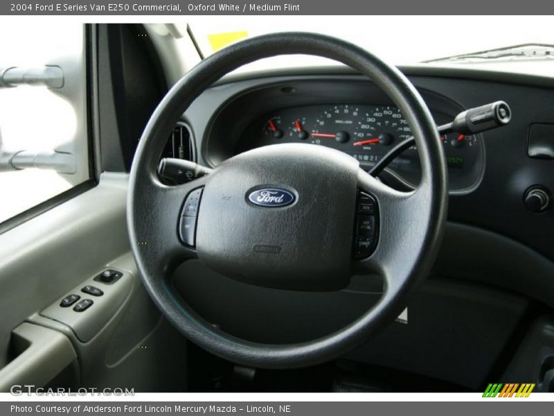 Oxford White / Medium Flint 2004 Ford E Series Van E250 Commercial