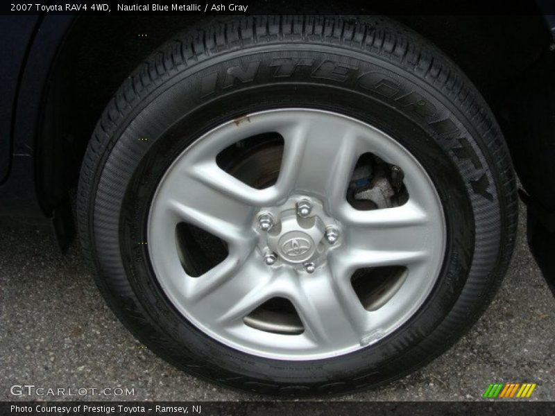 Nautical Blue Metallic / Ash Gray 2007 Toyota RAV4 4WD