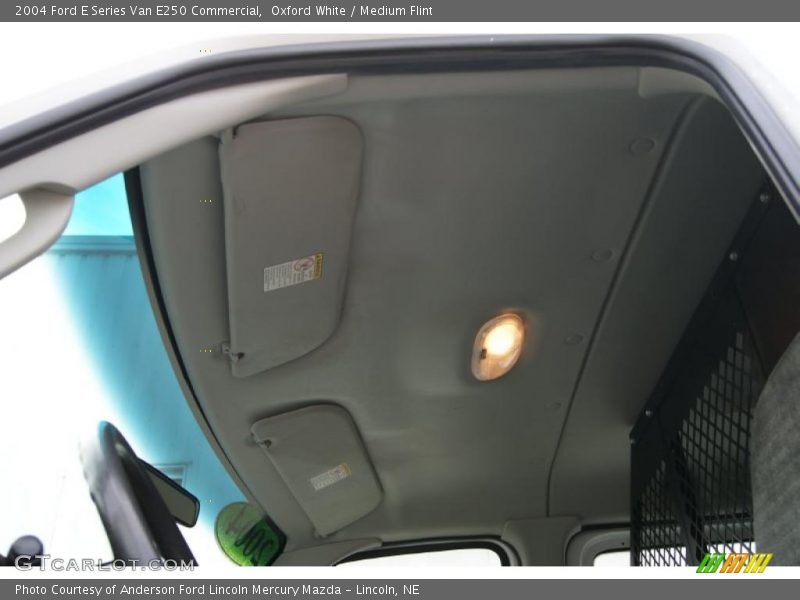 Oxford White / Medium Flint 2004 Ford E Series Van E250 Commercial