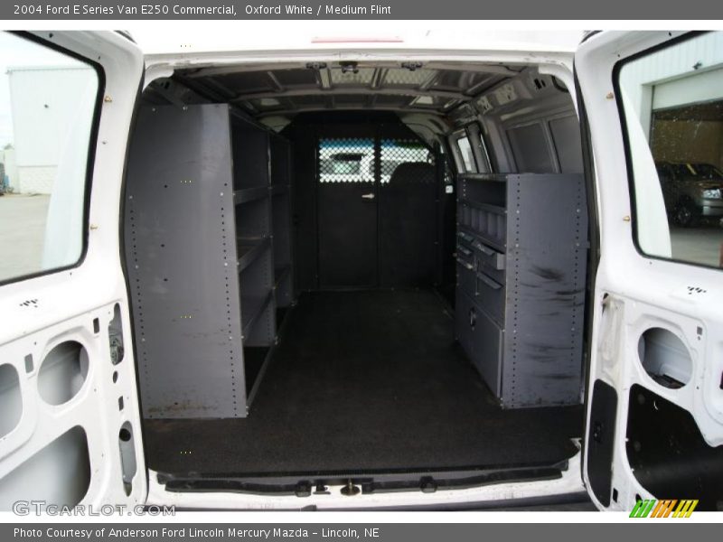 Oxford White / Medium Flint 2004 Ford E Series Van E250 Commercial