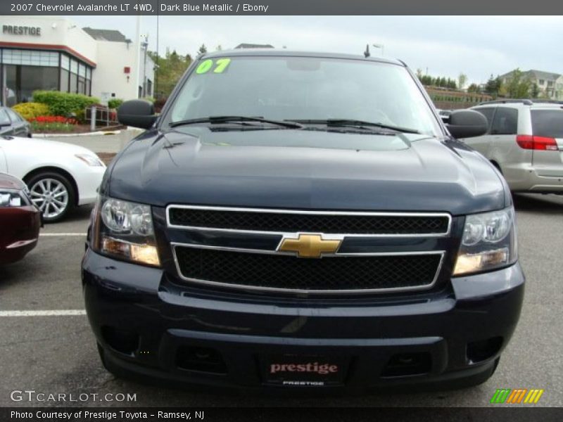 Dark Blue Metallic / Ebony 2007 Chevrolet Avalanche LT 4WD