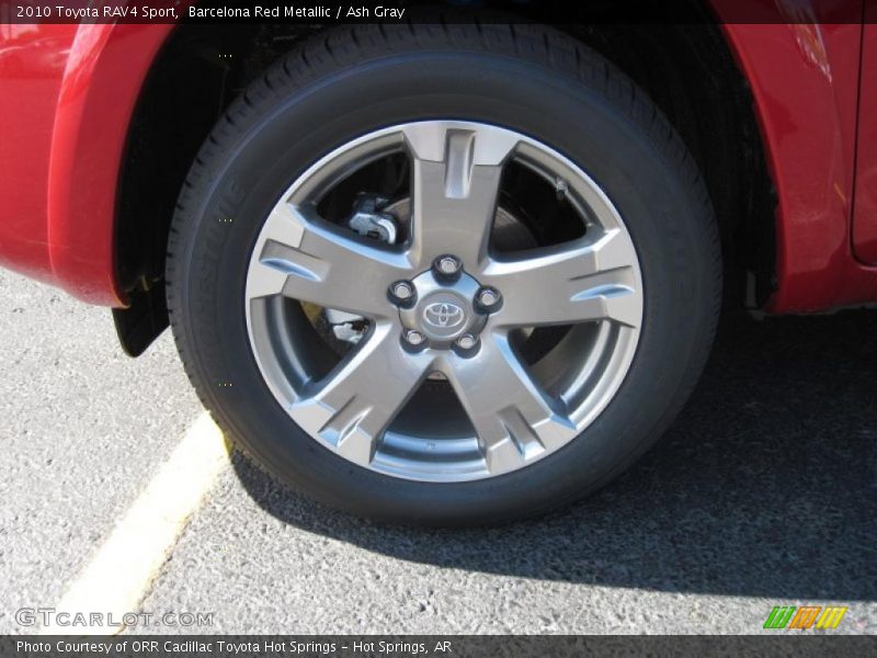 Barcelona Red Metallic / Ash Gray 2010 Toyota RAV4 Sport