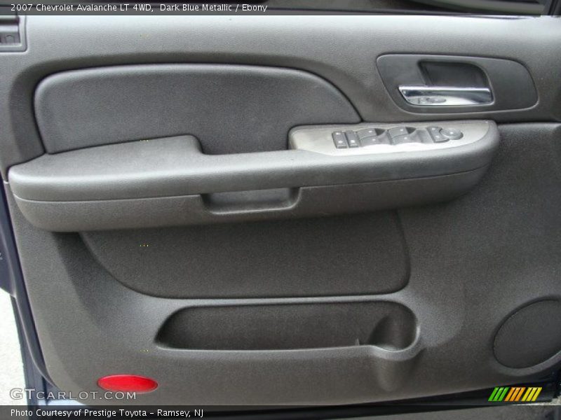 Dark Blue Metallic / Ebony 2007 Chevrolet Avalanche LT 4WD