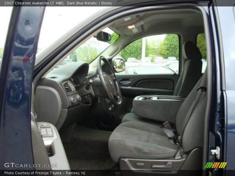 Dark Blue Metallic / Ebony 2007 Chevrolet Avalanche LT 4WD