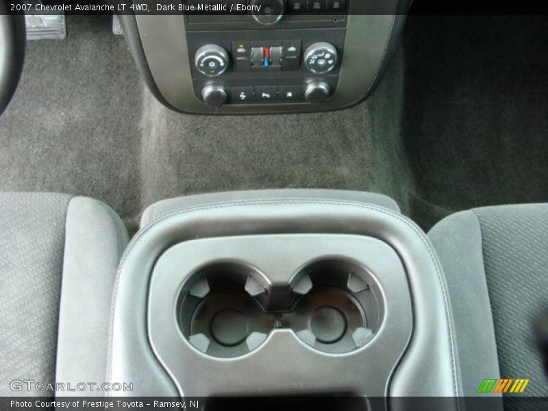 Dark Blue Metallic / Ebony 2007 Chevrolet Avalanche LT 4WD