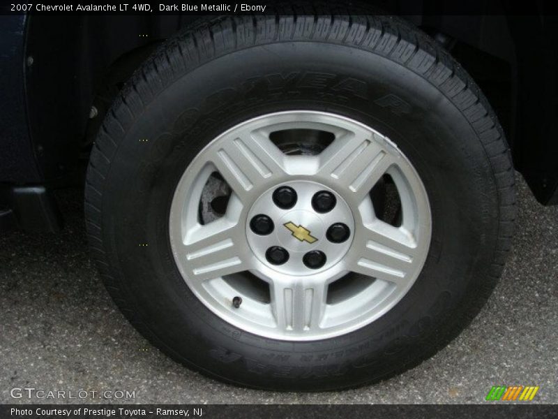 Dark Blue Metallic / Ebony 2007 Chevrolet Avalanche LT 4WD