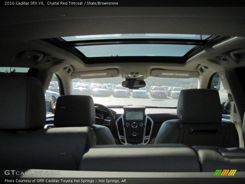 Crystal Red Tintcoat / Shale/Brownstone 2010 Cadillac SRX V6
