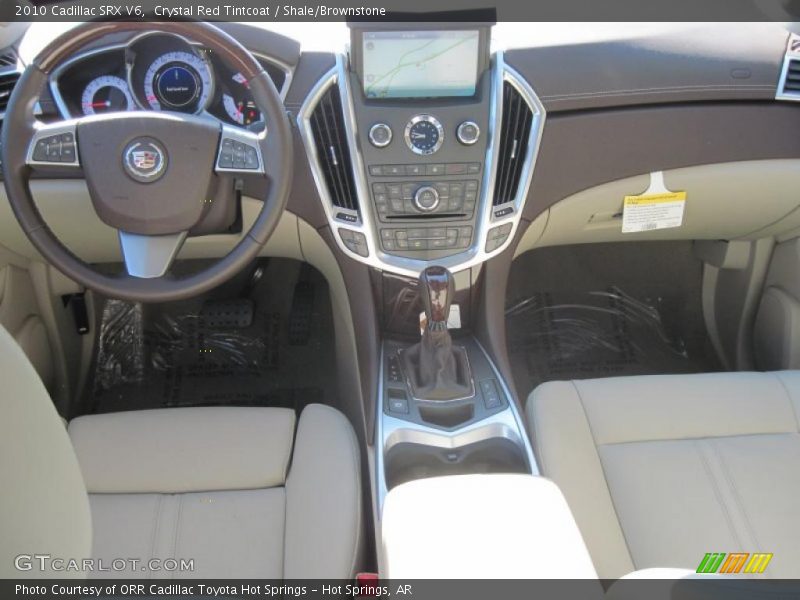 Crystal Red Tintcoat / Shale/Brownstone 2010 Cadillac SRX V6