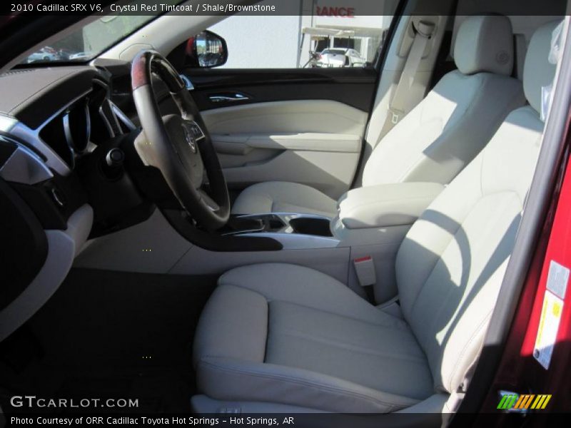 Crystal Red Tintcoat / Shale/Brownstone 2010 Cadillac SRX V6