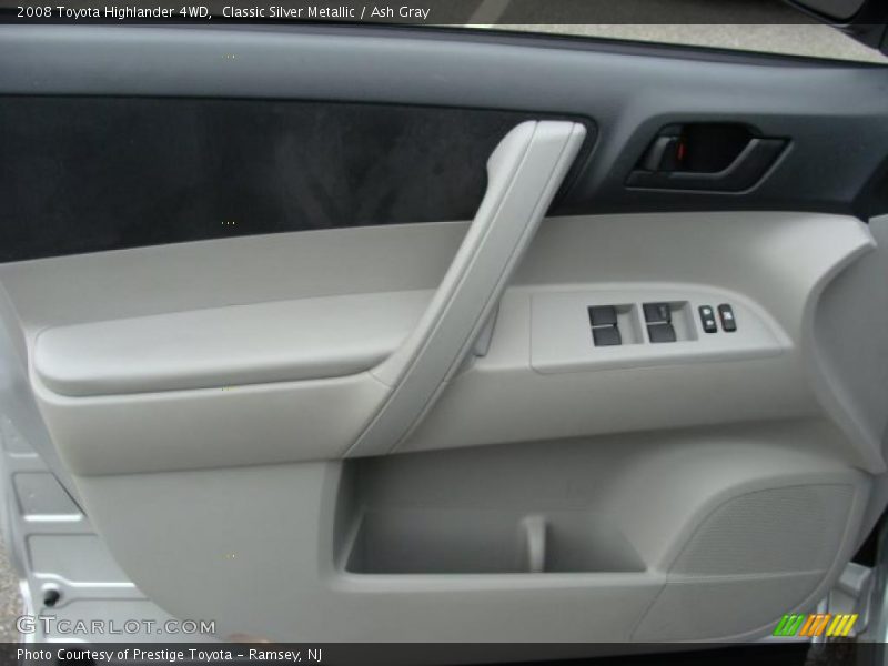 Classic Silver Metallic / Ash Gray 2008 Toyota Highlander 4WD