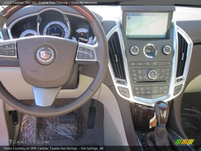 Crystal Red Tintcoat / Shale/Brownstone 2010 Cadillac SRX V6