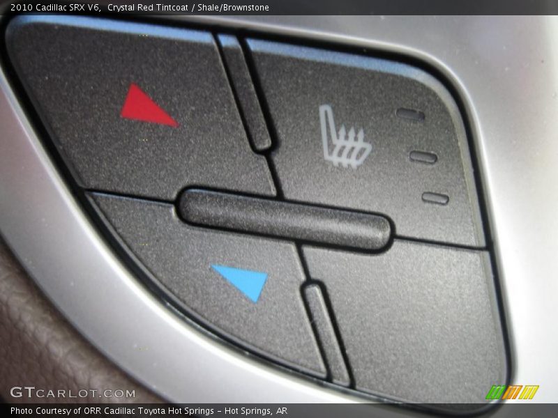 Crystal Red Tintcoat / Shale/Brownstone 2010 Cadillac SRX V6