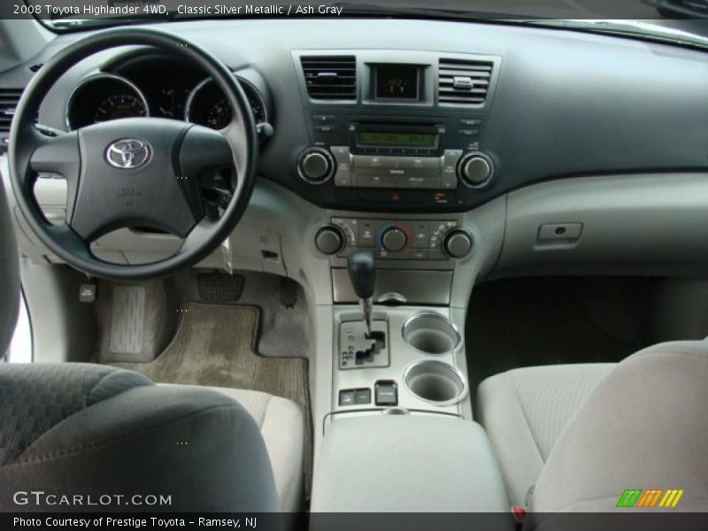 Classic Silver Metallic / Ash Gray 2008 Toyota Highlander 4WD