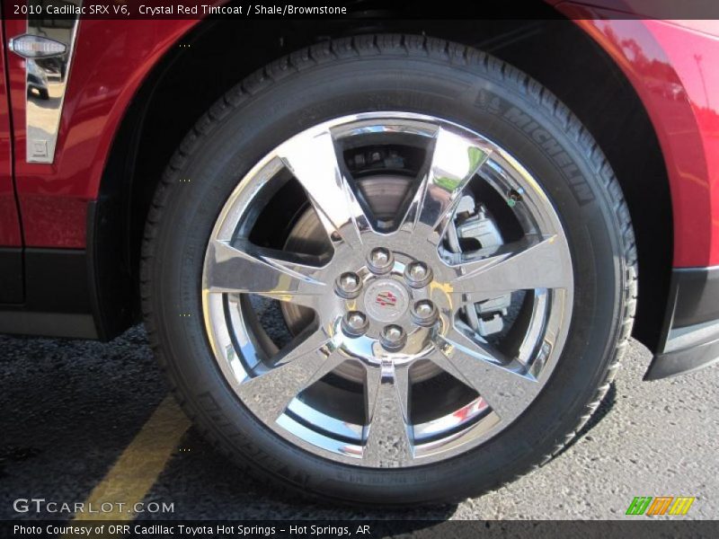 Crystal Red Tintcoat / Shale/Brownstone 2010 Cadillac SRX V6