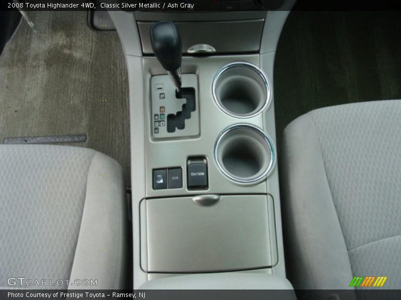 Classic Silver Metallic / Ash Gray 2008 Toyota Highlander 4WD