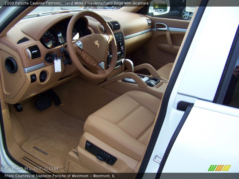 Sand White / Havanna/Sand Beige with Alcantara 2009 Porsche Cayenne Tiptronic