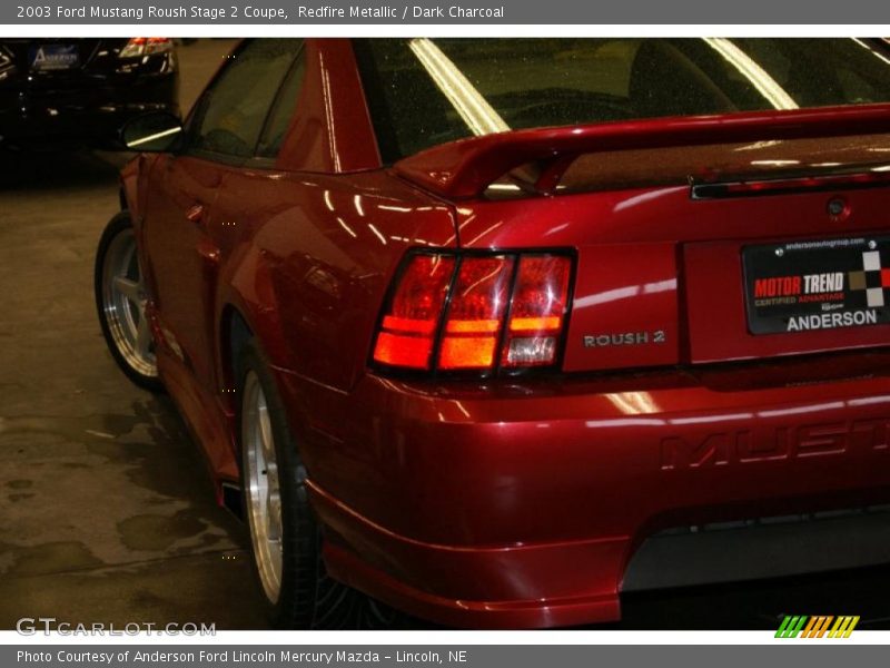 Redfire Metallic / Dark Charcoal 2003 Ford Mustang Roush Stage 2 Coupe