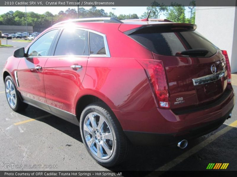 Crystal Red Tintcoat / Shale/Brownstone 2010 Cadillac SRX V6