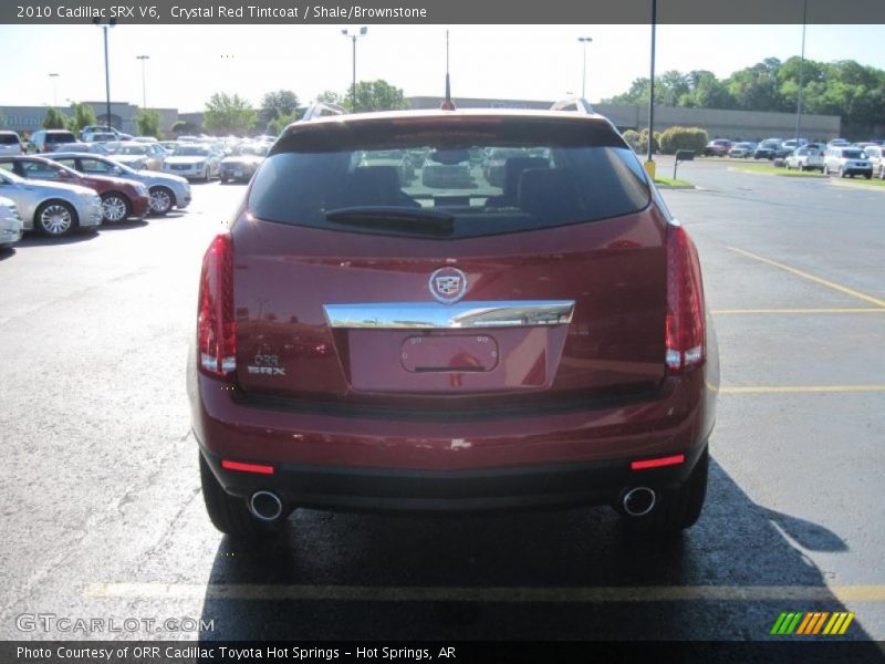 Crystal Red Tintcoat / Shale/Brownstone 2010 Cadillac SRX V6