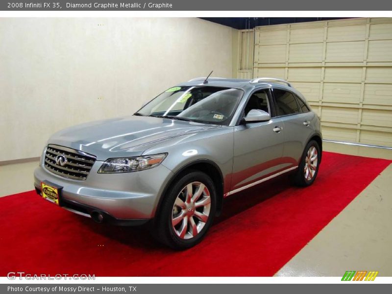Diamond Graphite Metallic / Graphite 2008 Infiniti FX 35