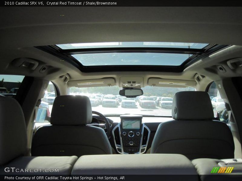 Crystal Red Tintcoat / Shale/Brownstone 2010 Cadillac SRX V6