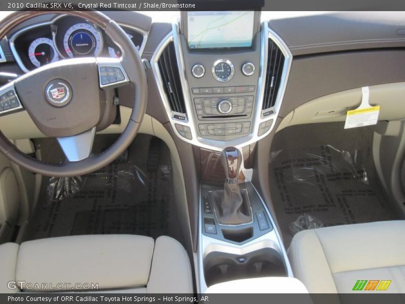Crystal Red Tintcoat / Shale/Brownstone 2010 Cadillac SRX V6