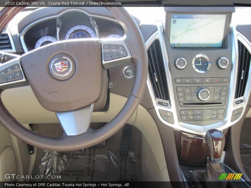 Crystal Red Tintcoat / Shale/Brownstone 2010 Cadillac SRX V6