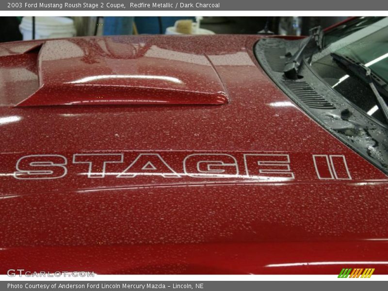 Redfire Metallic / Dark Charcoal 2003 Ford Mustang Roush Stage 2 Coupe