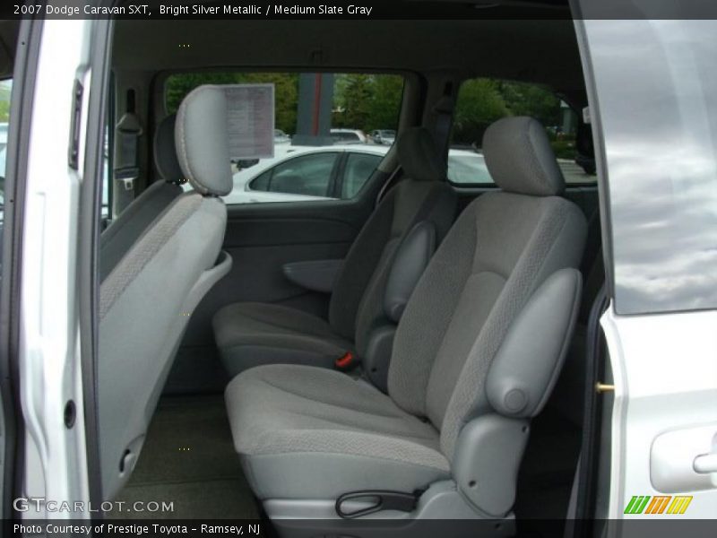 Bright Silver Metallic / Medium Slate Gray 2007 Dodge Caravan SXT