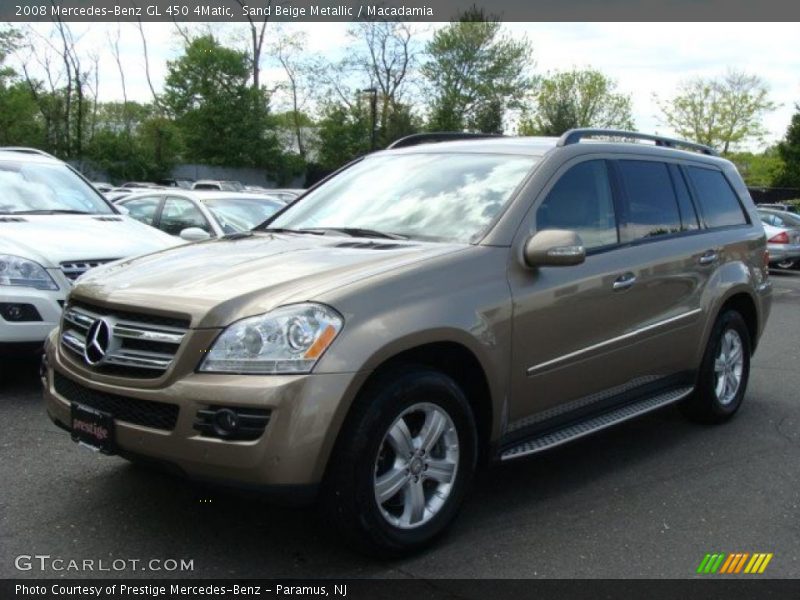 Sand Beige Metallic / Macadamia 2008 Mercedes-Benz GL 450 4Matic