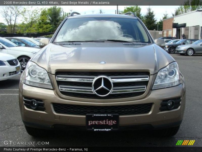 Sand Beige Metallic / Macadamia 2008 Mercedes-Benz GL 450 4Matic