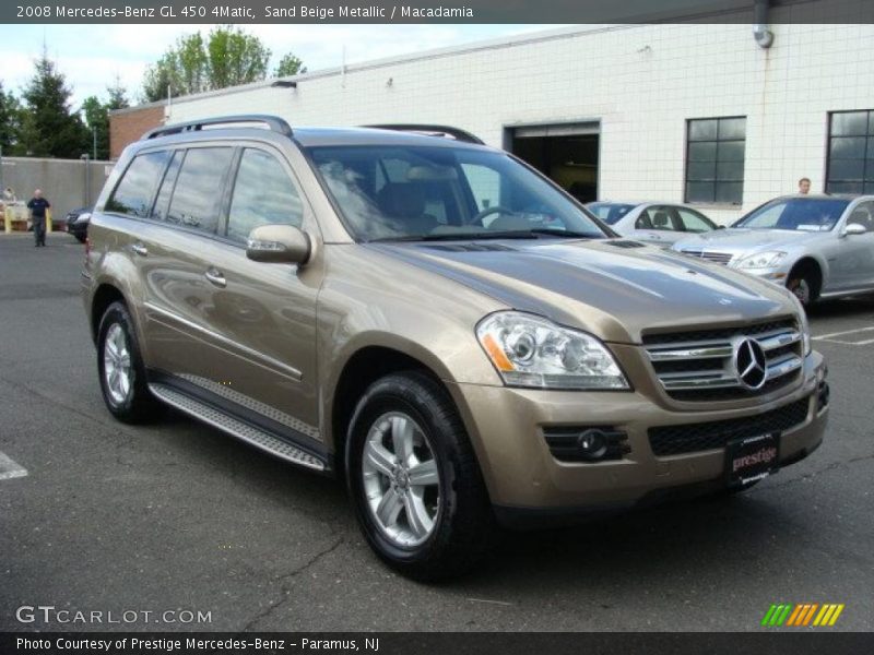 Sand Beige Metallic / Macadamia 2008 Mercedes-Benz GL 450 4Matic